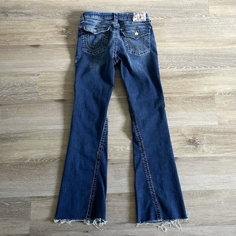 True Religion Dark Blue Bootcut Jeans - Picture 9 of 9